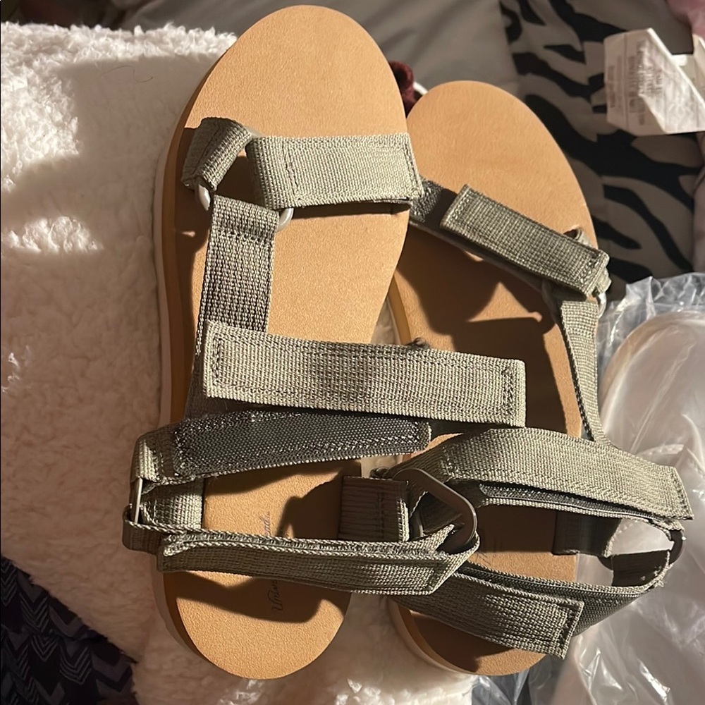 Stylish Olive Sandals